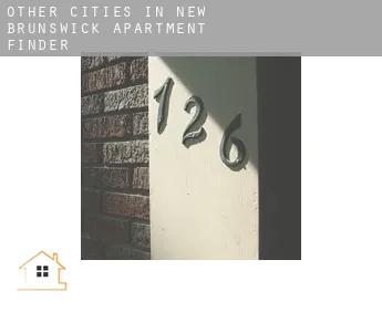 Other cities in New Brunswick apartment finder
