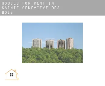 Houses for rent in  Sainte-Geneviève-des-Bois