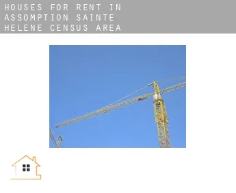 Houses for rent in  Assomption-Sainte-Hélène (census area)