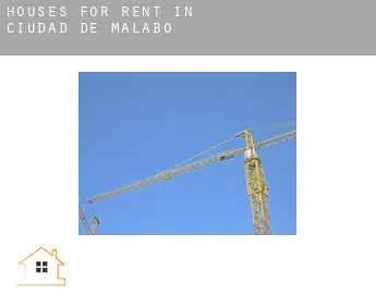 Houses for rent in  Malabo