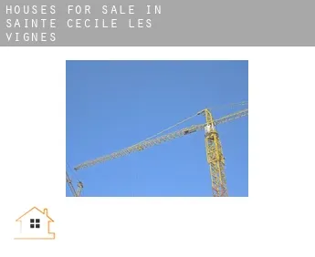 Houses for sale in  Sainte-Cécile-les-Vignes