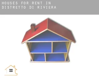 Houses for rent in  Distretto di Riviera