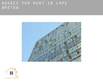 Houses for rent in  Cape Breton