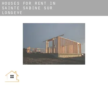 Houses for rent in  Sainte-Sabine-sur-Longève