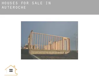 Houses for sale in  Auteroche