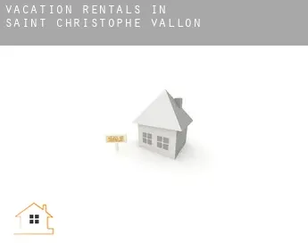 Vacation rentals in  Saint-Christophe-Vallon