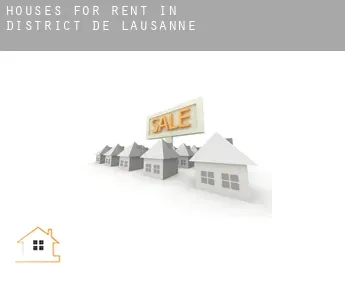 Houses for rent in  District de Lausanne