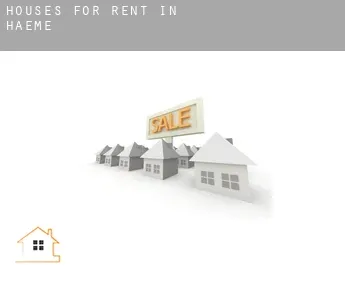 Houses for rent in  Haeme