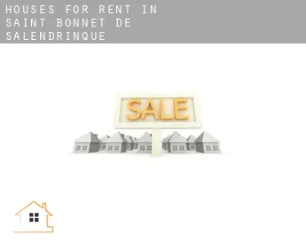 Houses for rent in  Saint-Bonnet-de-Salendrinque