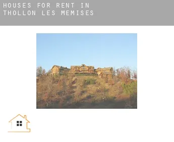 Houses for rent in  Thollon-les-Mémises