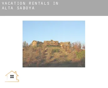 Vacation rentals in  Haute-Savoie