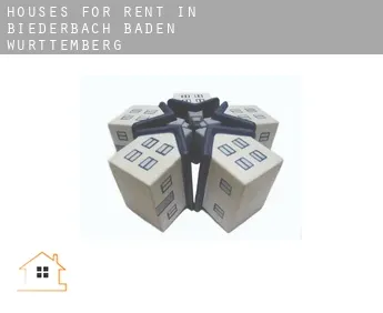 Houses for rent in  Biederbach Baden-Wurttemberg