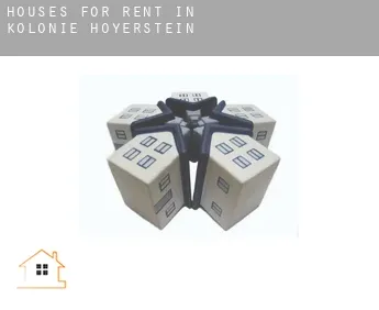 Houses for rent in  Kolonie Hoyerstein