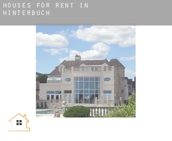 Houses for rent in  Hinterbuch