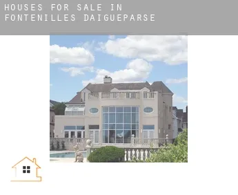 Houses for sale in  Fontenilles-d'Aigueparse