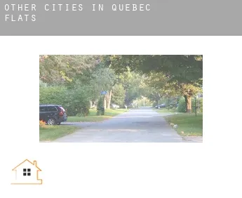 Other cities in Quebec  flats