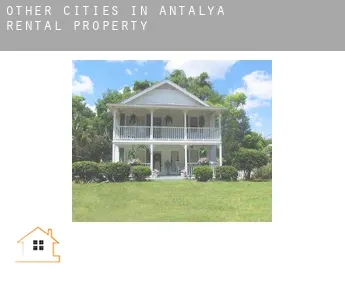 Other cities in Antalya  rental property