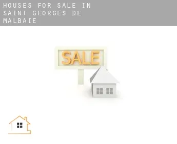 Houses for sale in  Saint-Georges-de-Malbaie