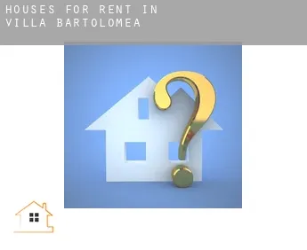 Houses for rent in  Villa Bartolomea