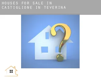 Houses for sale in  Castiglione in Teverina