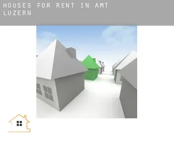 Houses for rent in  Amt Luzern