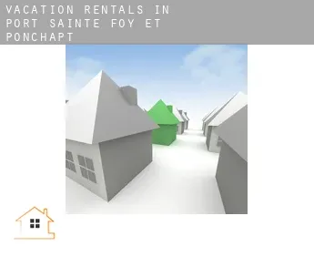 Vacation rentals in  Port-Sainte-Foy-et-Ponchapt