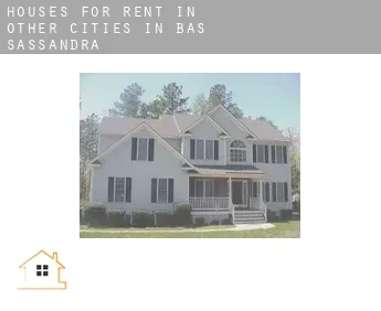 Houses for rent in  Other cities in Bas-Sassandra
