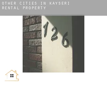 Other cities in Kayseri  rental property